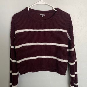 Charlotte Russe cropped sweater/top